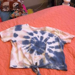 tie dye tie shirt